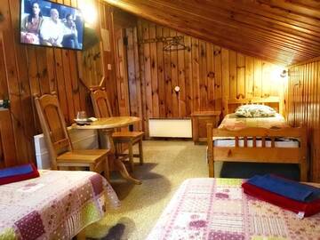Фото номера Трехместный номер (3 односпальные кровати) Гостевой дом Kikas Guesthouse г. Отепя 18