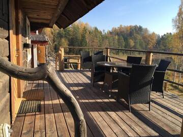 Фото номера Дом для отпуска Комплексы для отдыха с коттеджами/бунгало Sokka Holiday Center &amp; Glamping г. Отепя 16