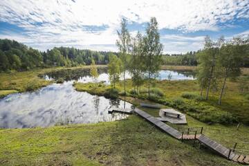 Фото номера Дом для отпуска Комплексы для отдыха с коттеджами/бунгало Sokka Holiday Center &amp; Glamping г. Отепя 9